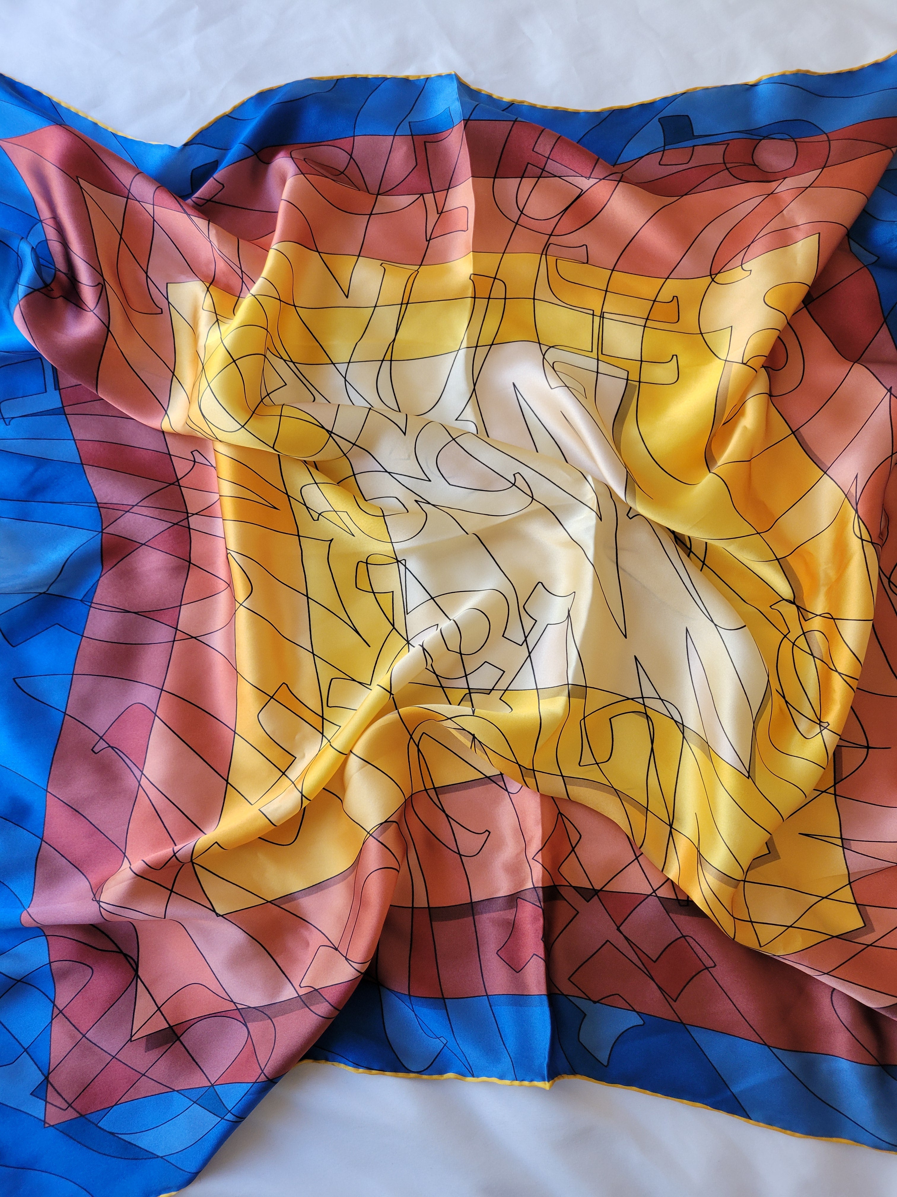 Fidel Silk Scarf