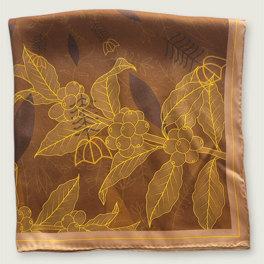 Bunna Dark Silk Scarf