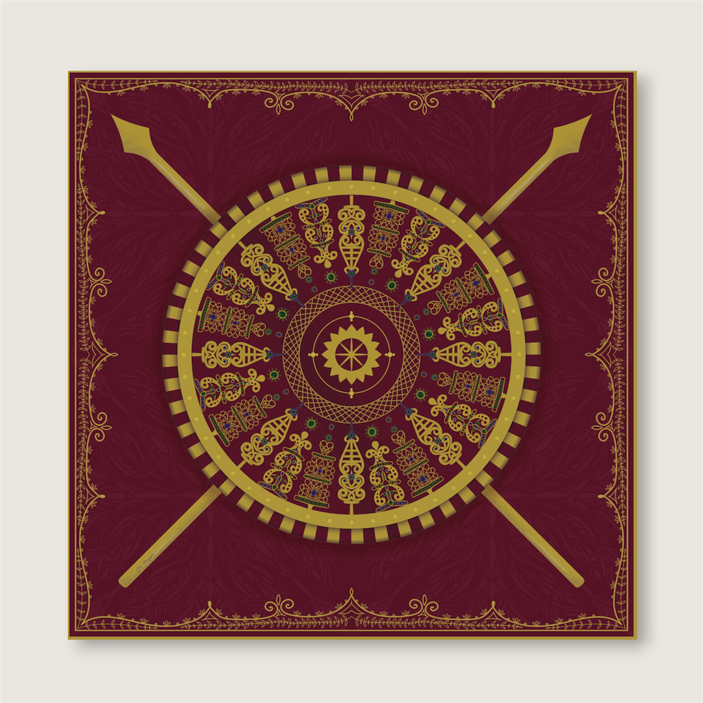 Gasha Silk Scarf