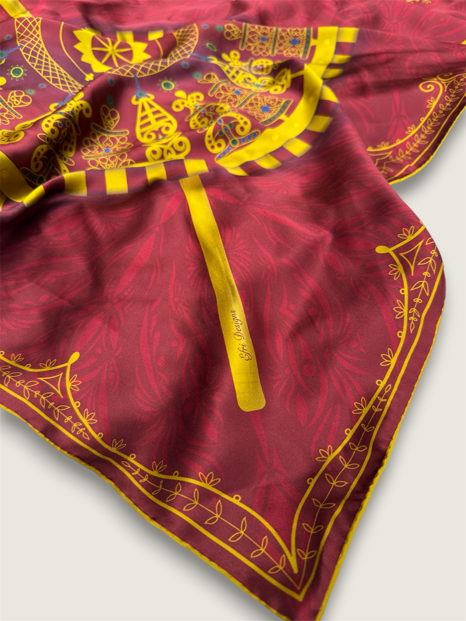 Gasha Silk Scarf