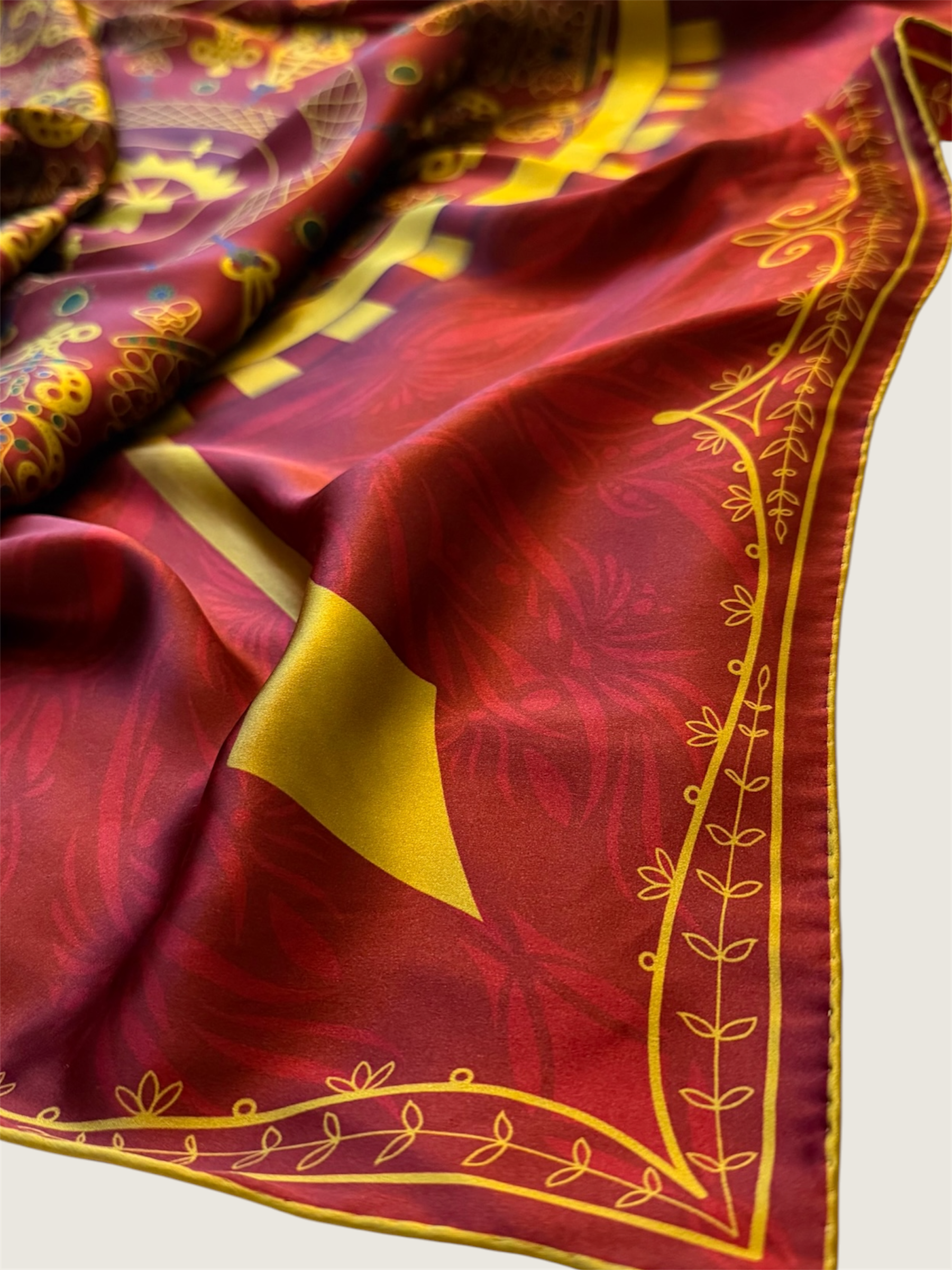 Gasha Silk Scarf