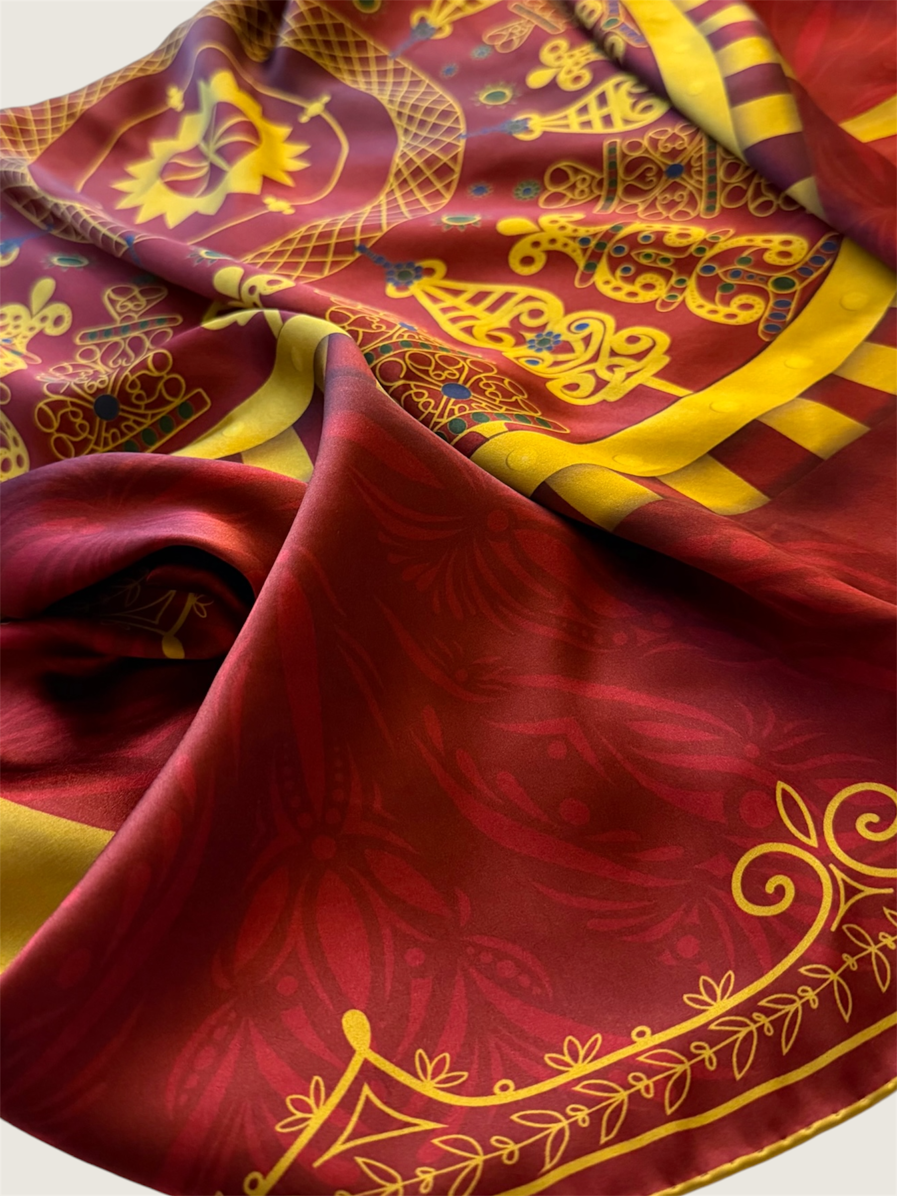 Gasha Silk Scarf